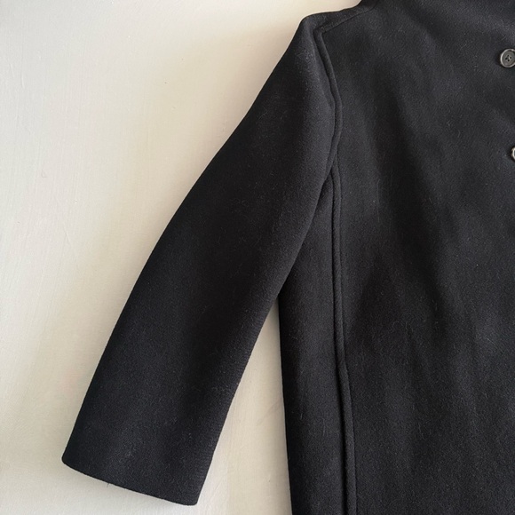 J Crew Nello Gori Wool Blend Villa Cocoon Coat Italian Stadium Cloth Size 2P - Picture 4 of 15